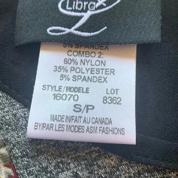 Libra  crazy quilt , light weight, 3/4 sleeve dress - Picture 4 of 5